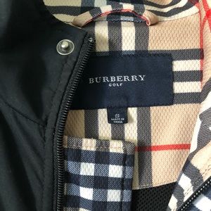 Burberry Men’s Golf jacket Black Small